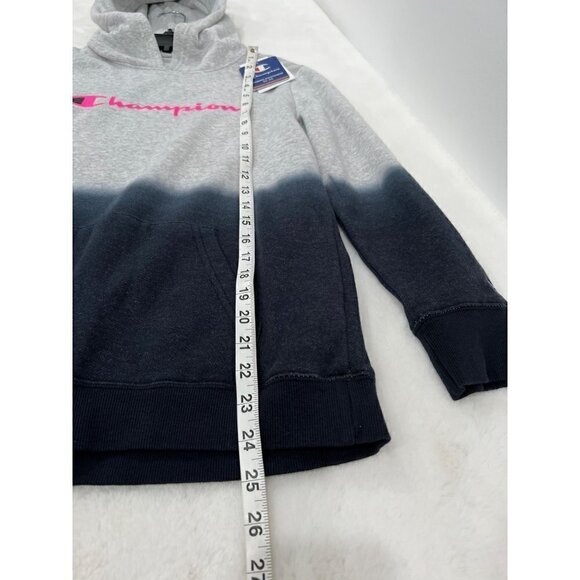 NWT CHAMPION Size CH/XL pouch pocket, Soft-touch, Dip-Dye Hoodie MSRP $40 - Picture 5 of 12